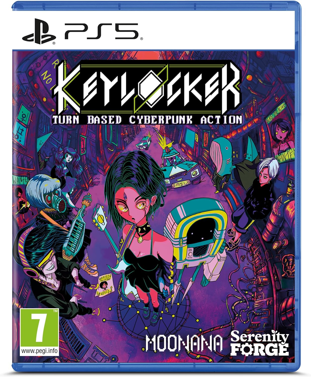 Keylocker Turn Based Cyberpunk Action
