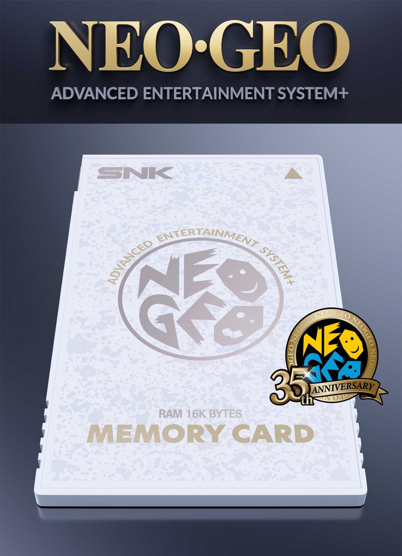 NEOGEO AES+ Memory Card (White)