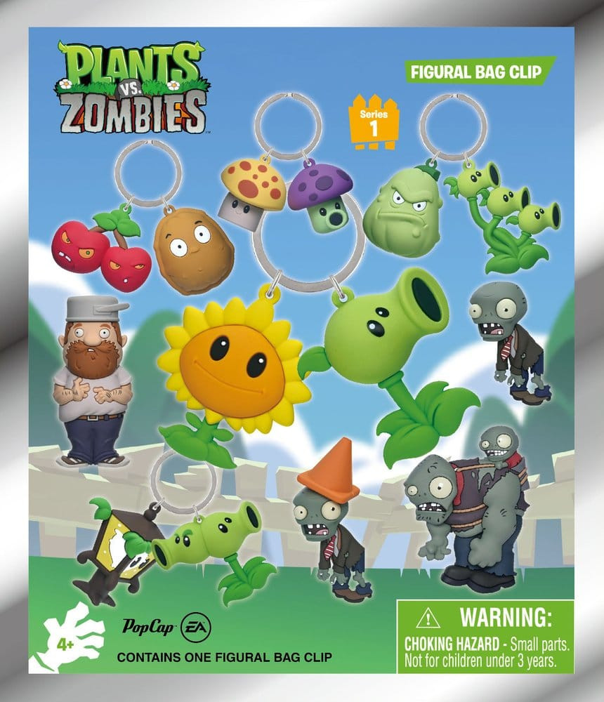 Plants vs. Zombies 3D Bag Clip Blind Bag - Series 1