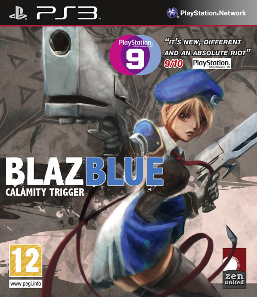 BlazBlue Calamity Trigger (verpakking Duits, game Engels)