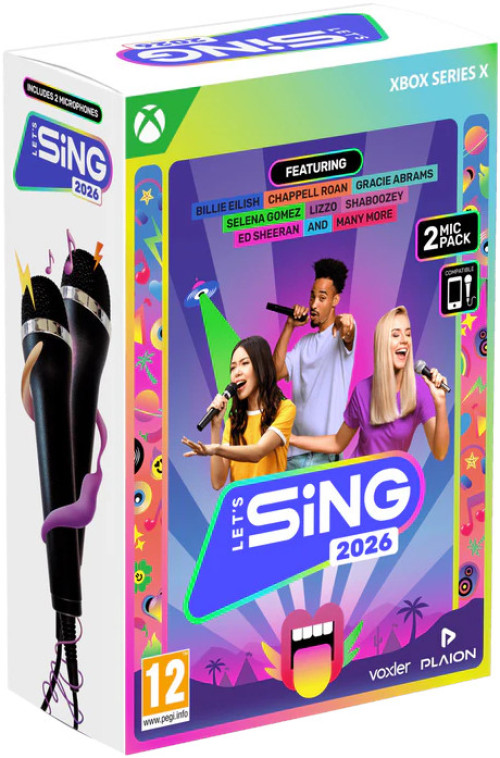 Let's Sing 2026 + 2 Microphones