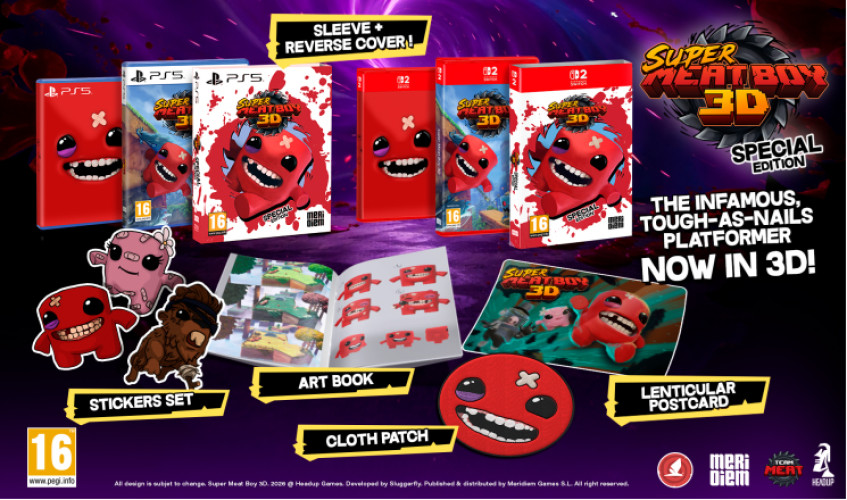 Super Meat Boy 3D Special Edition