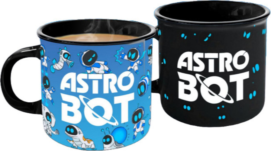 Astro Bot Heat Change Mug - Astro Bot Logo