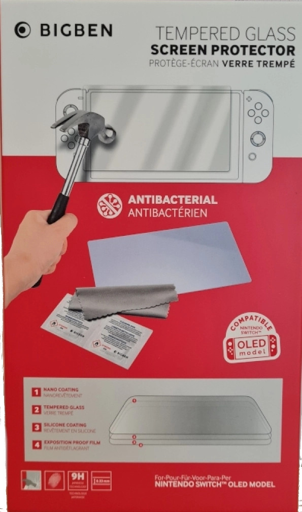 Big Ben Tempered Glass Screen Protector (Nintendo Switch OLED)