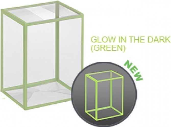 Funko Pop Protective Case Glow in the Dark Green (12-pack)