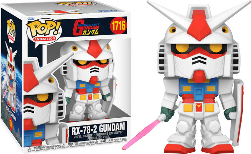 Mobile Suit Gundam Funko Pop Vinyl: RX-78-2 Gundam (Oversized)