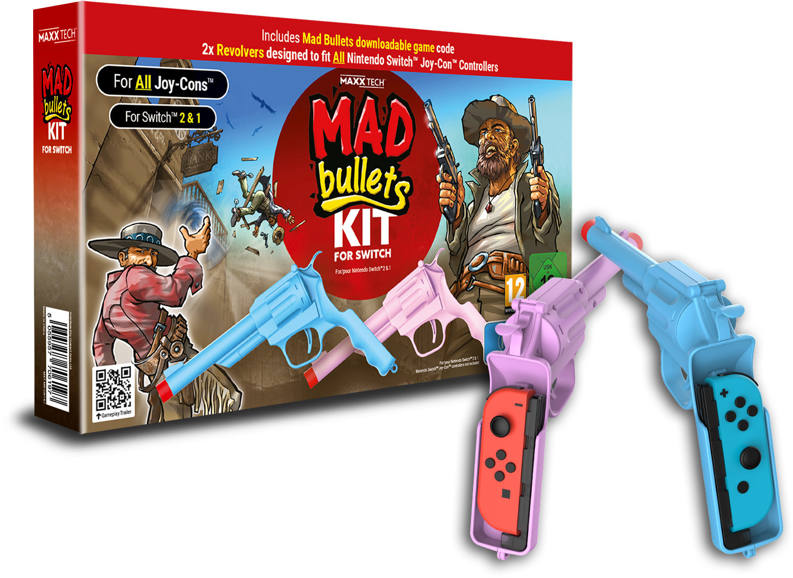 Mad Bullets Kit (+2 Revolvers)
