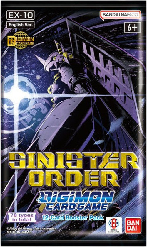 Digimon TCG EX-10 Sinister Order Booster Pack