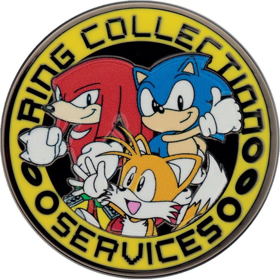 Sonic the Hedgehog Pin Badge - Sonic, Tails & Knuckles