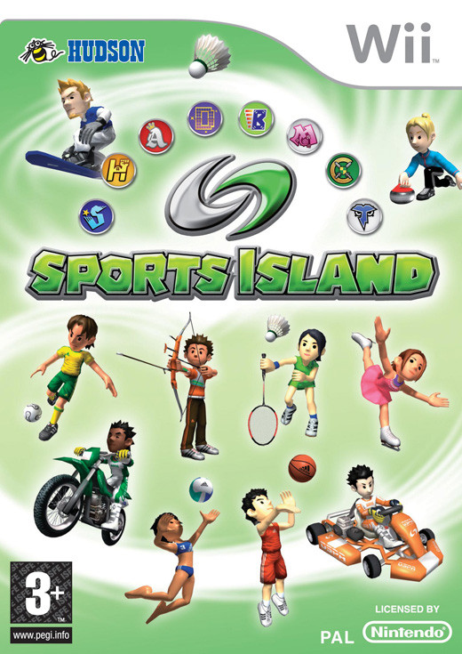 Sports Island (verpakking Frans, game Engels)