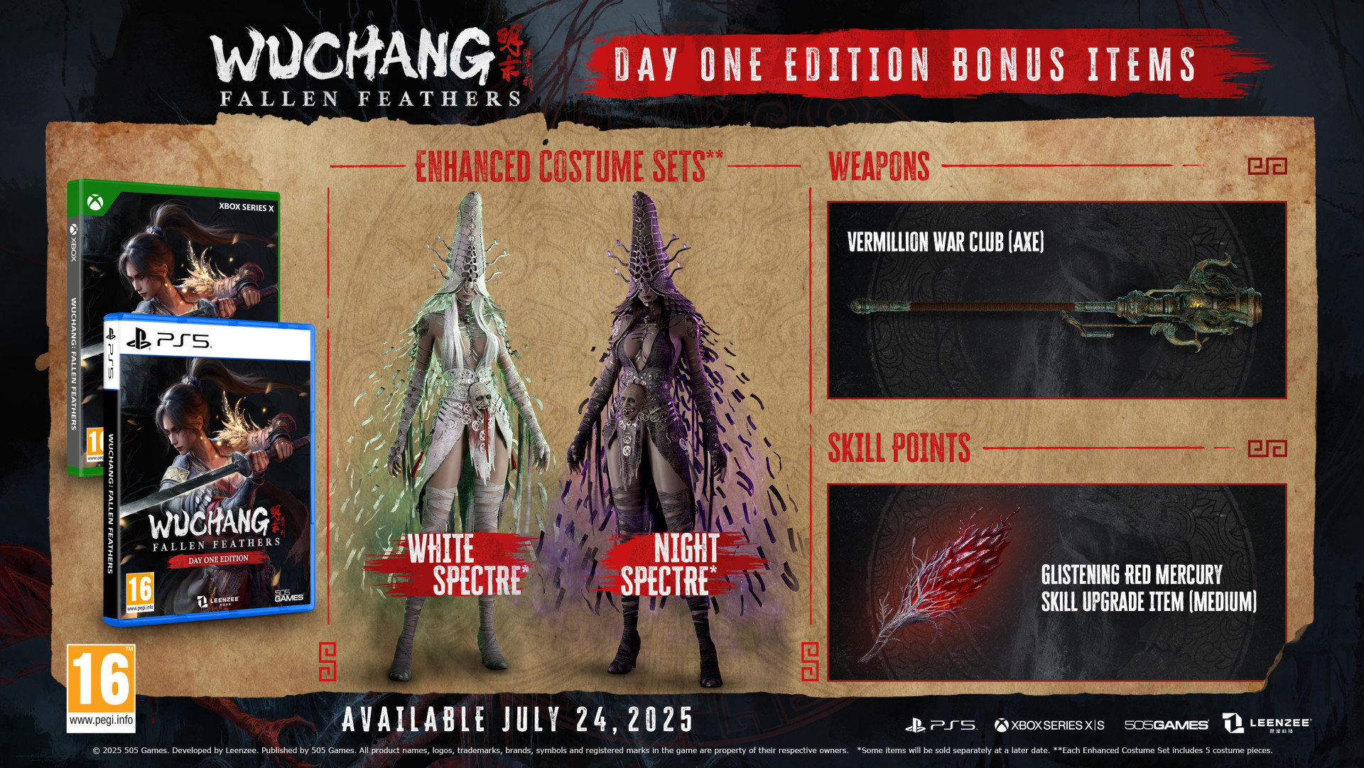 Wuchang Fallen Feathers Day One Edition