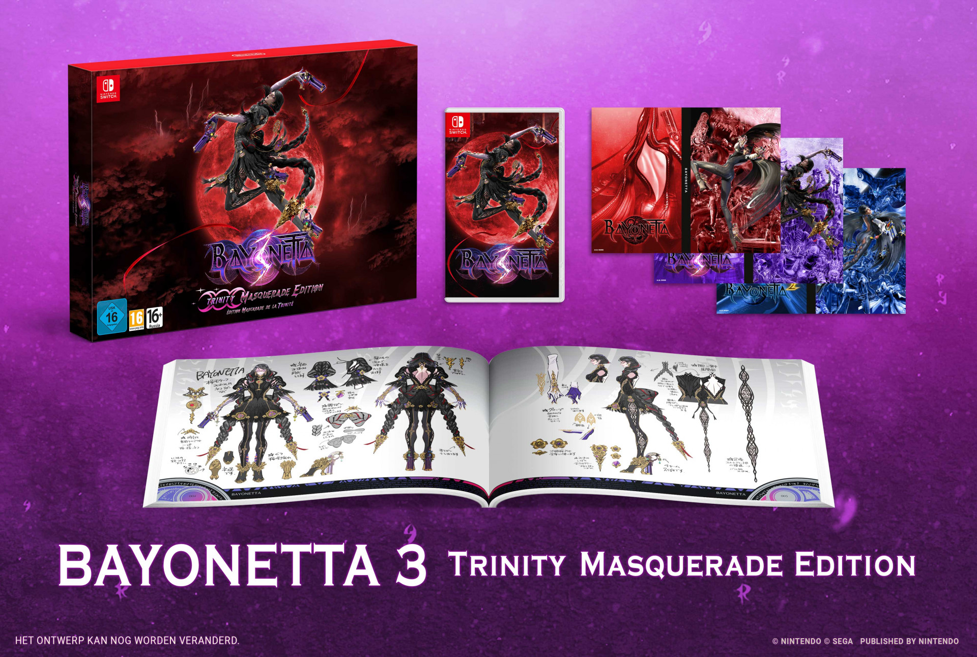 Bayonetta 3 Trinity Masquerade Edition