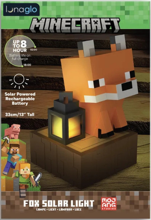 Minecraft LunaGlo Light - Fox Solar Light