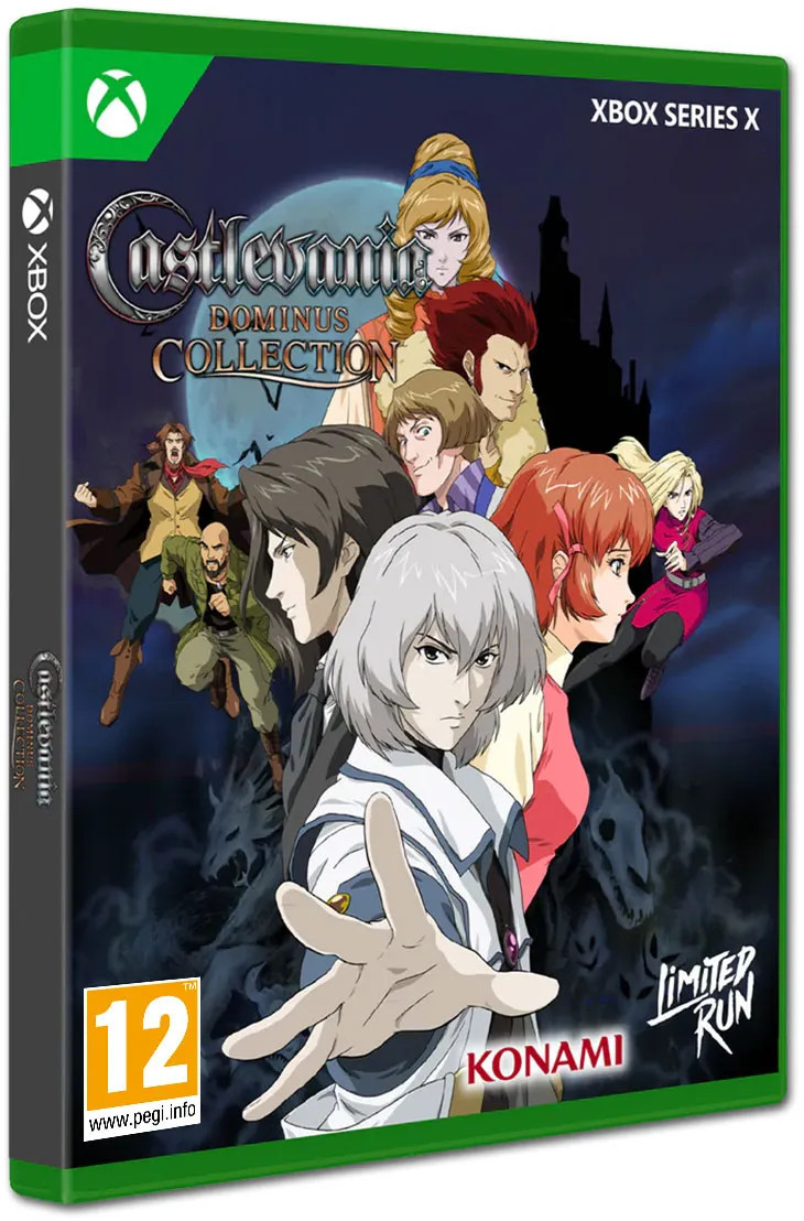 Castlevania Dominus Collection - Dawn of Sorrow Cover (Limited Run Games)