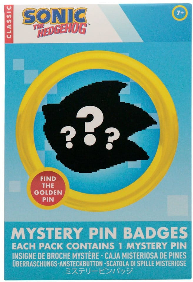 Sonic The Hedgehog Mystery Pin Badge