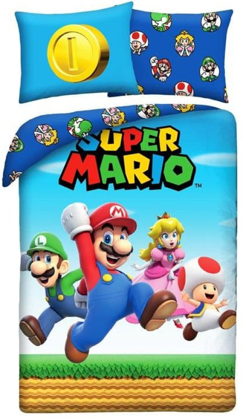 Super Mario Duvet Set Ver. 5 (140x200cm)