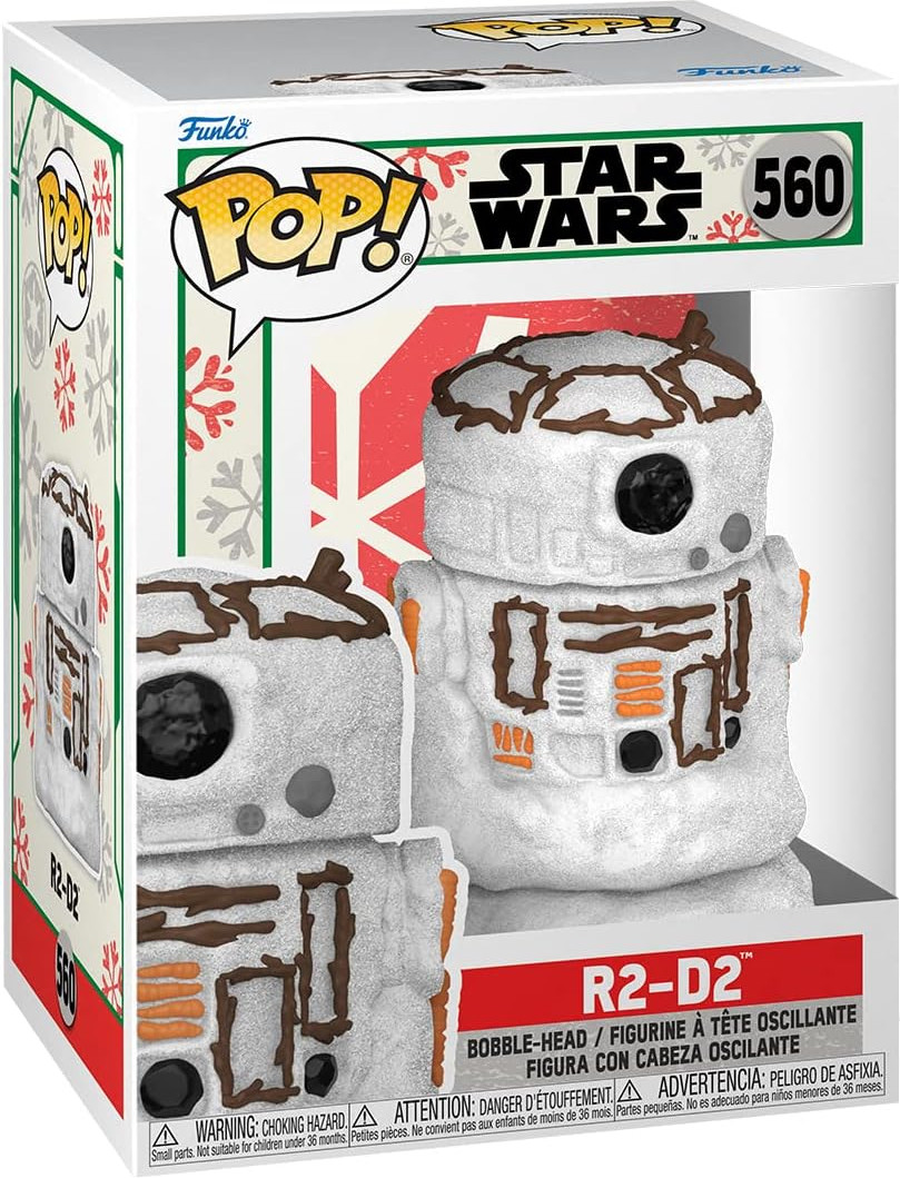Star Wars Holiday Funko Pop Vinyl: R2-D2 Snow Man