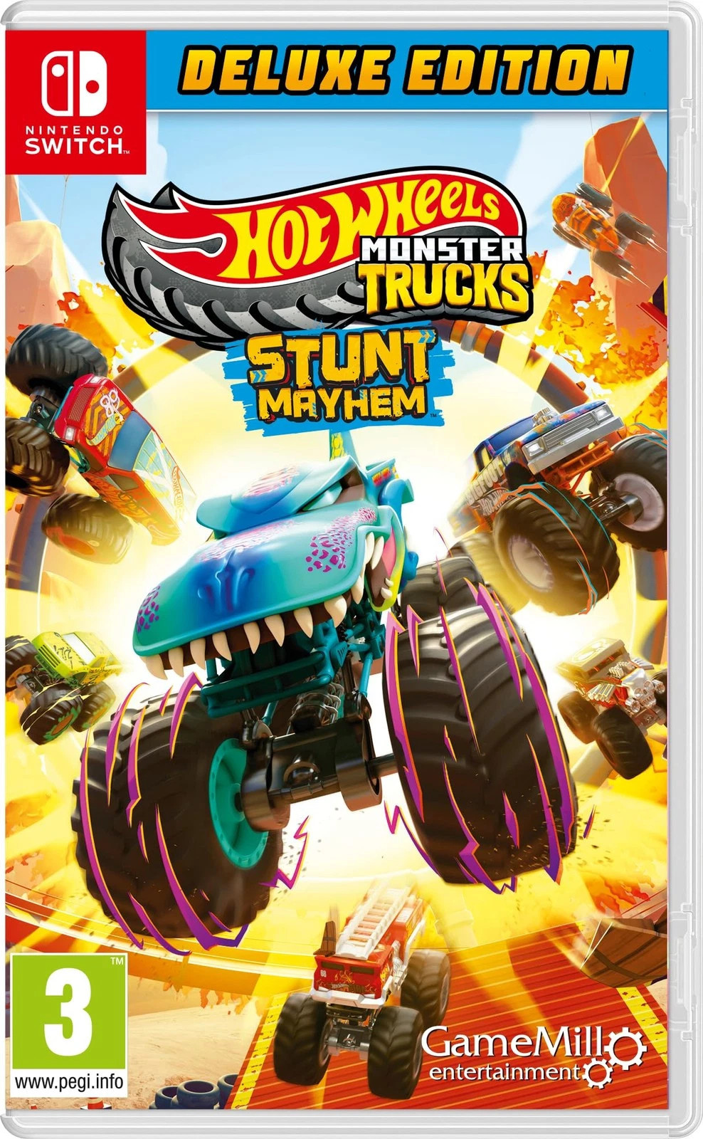 Hot Wheels Monster Trucks: Stunt Mayhem Deluxe Edition