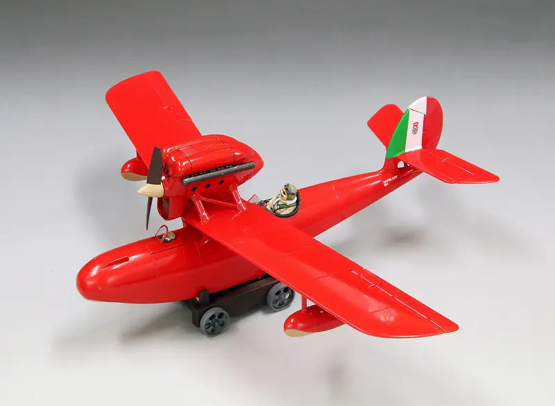 Studio Ghibli Porco Rosso Model Kit - Savoia S.21F Version 2 & Gina