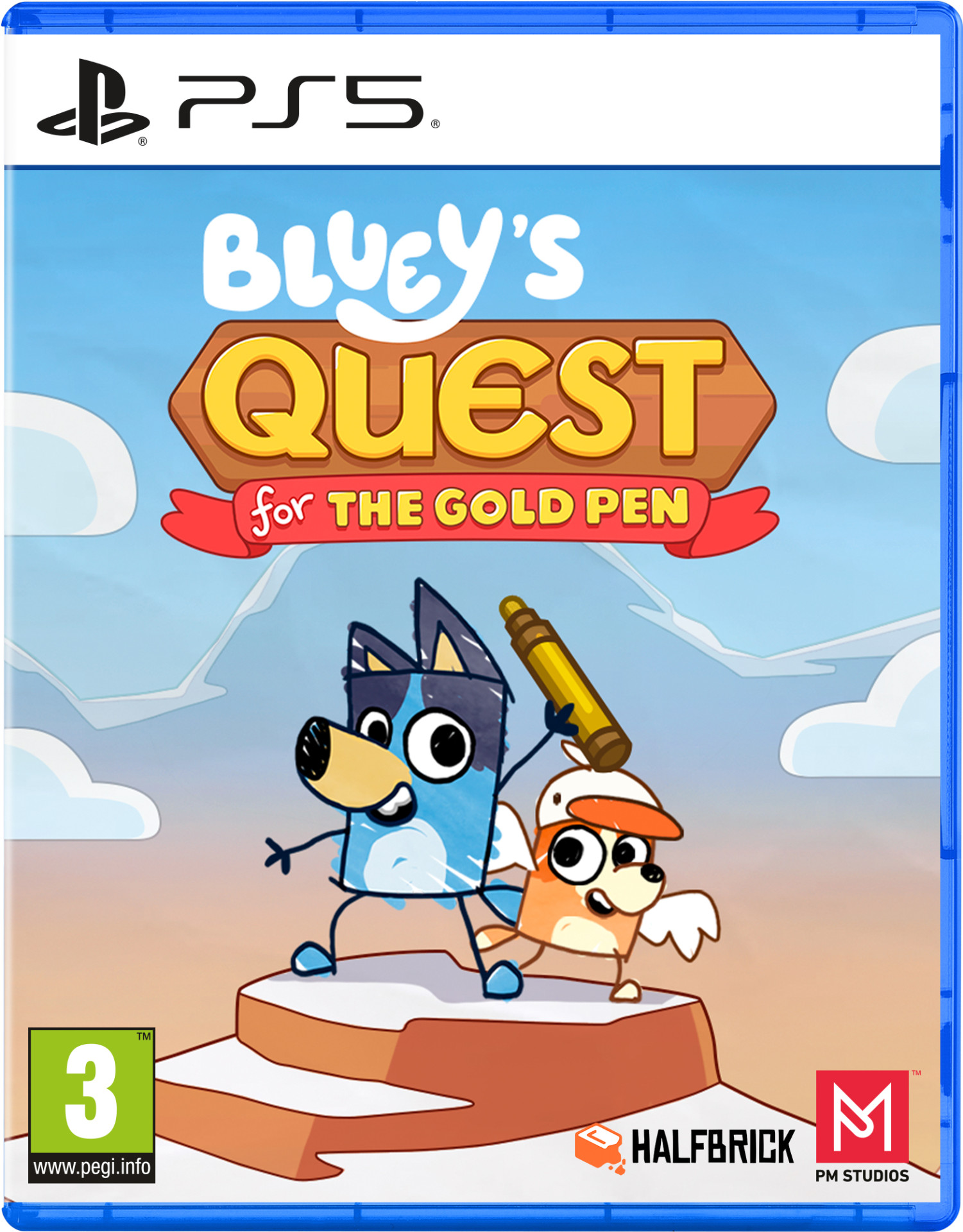 Bluey's Quest for the Gold Pen