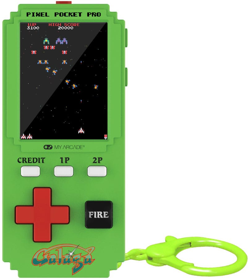 Portable Gaming System Pixel Pocket Pro - Galaga
