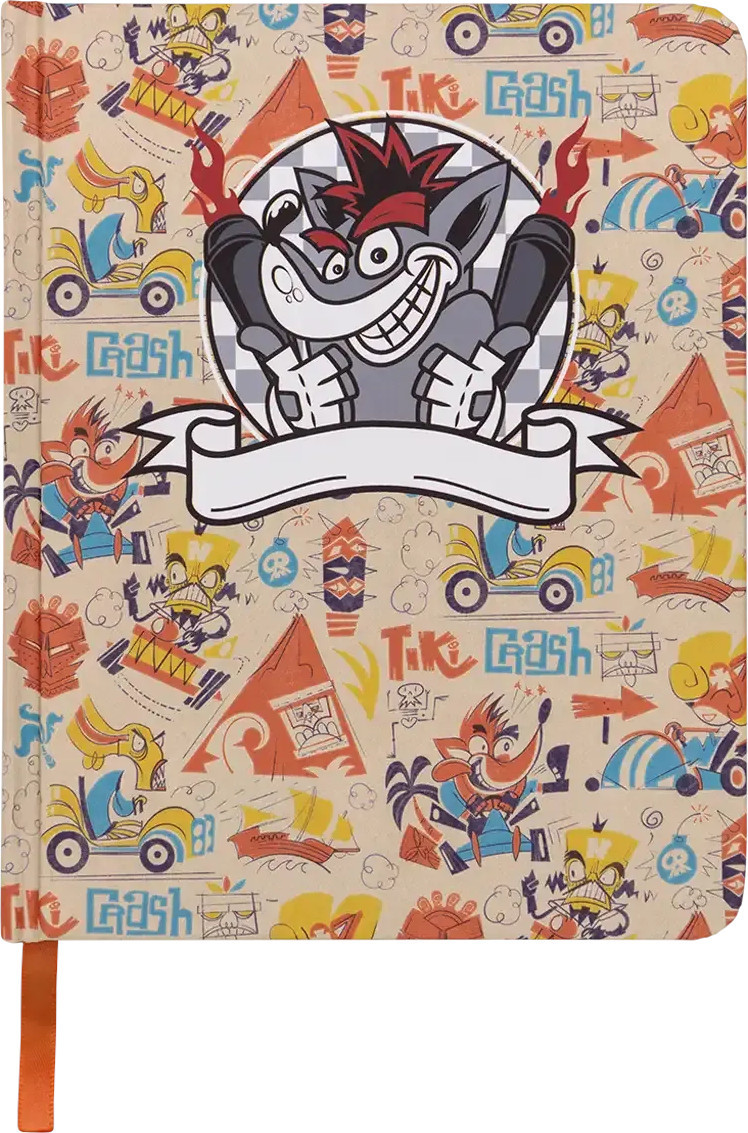 Crash Bandicoot Notebook - Racer