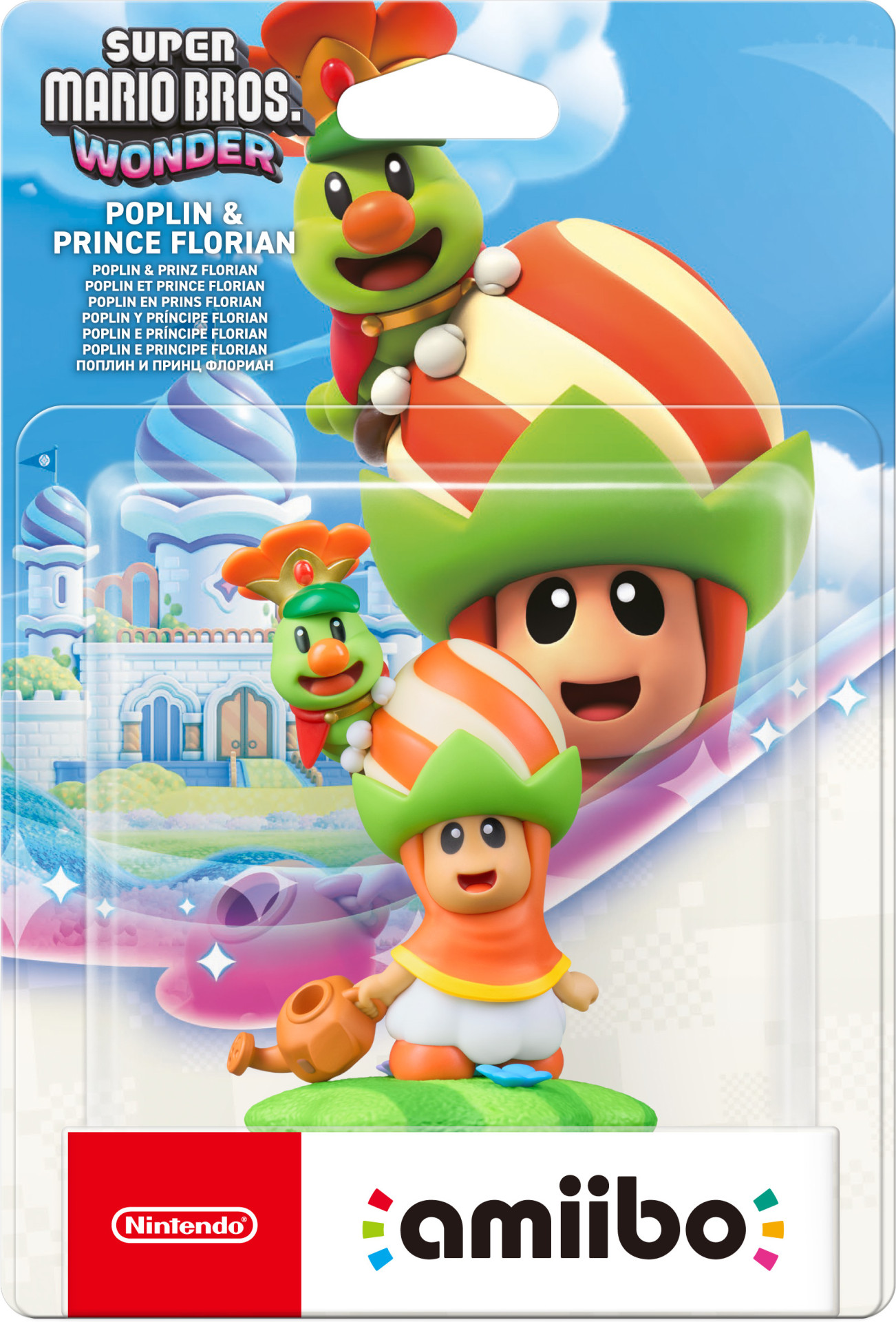 Amiibo Super Mario Bros. Wonder - Poplin & Prince Florian