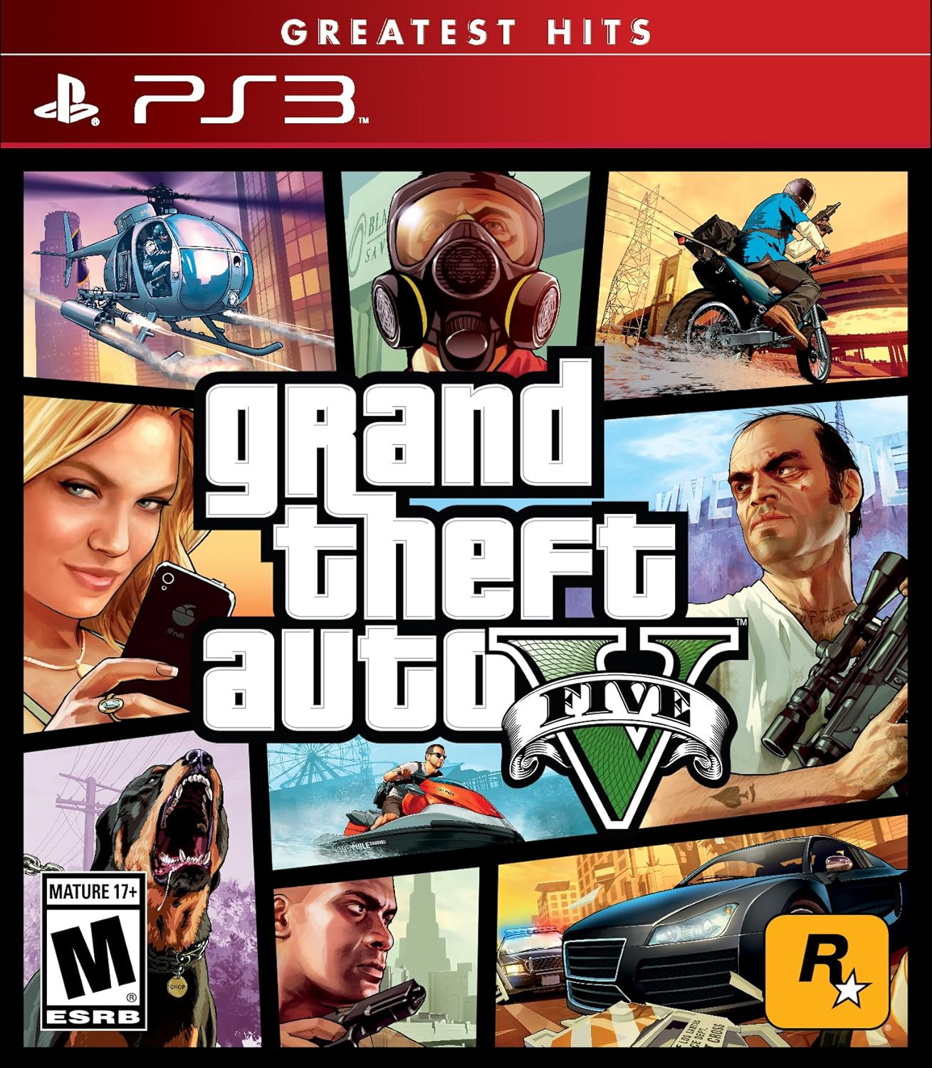 Grand Theft Auto 5 (GTA V)(greatest hits)