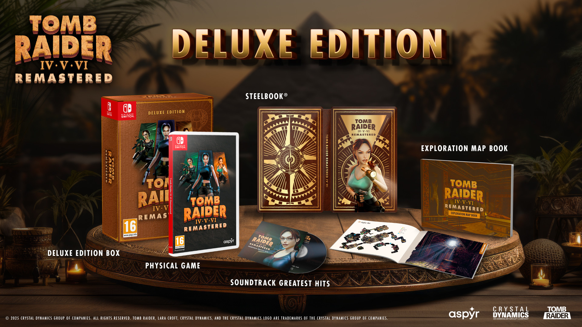 Tomb Raider IV-VI Remastered Starring Lara Croft Deluxe Edition
