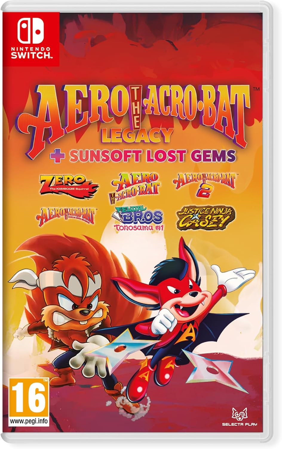Aero the Acrobat Legacy + Sunsoft Lost Gems