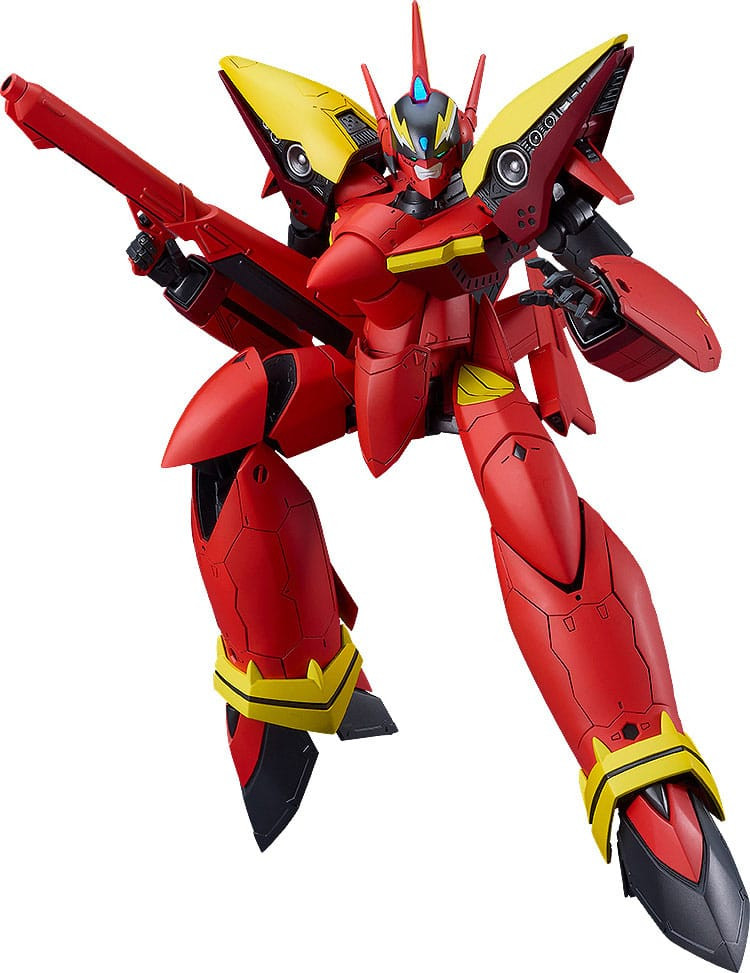 The Super Dimension Fortress Macross PLAMAX Plastic Model Kit - VF-19 Custom Fire Valkyrie (Basara Nekki Unit)