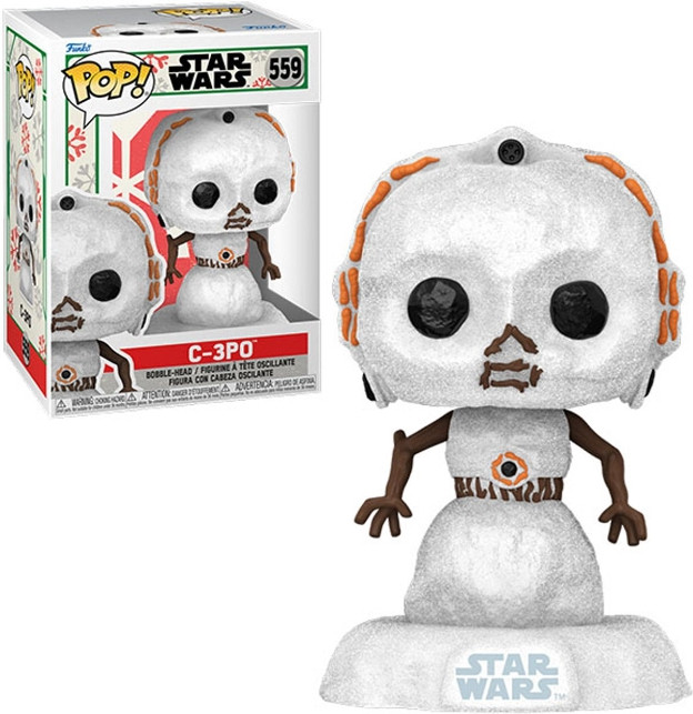 Star Wars Funko Pop Vinyl: C-3PO Snowman