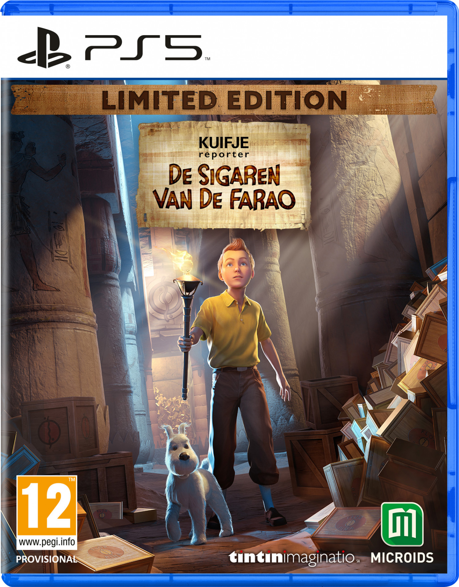 Kuifje Reporter: De Sigaren van de Farao Limited Edition