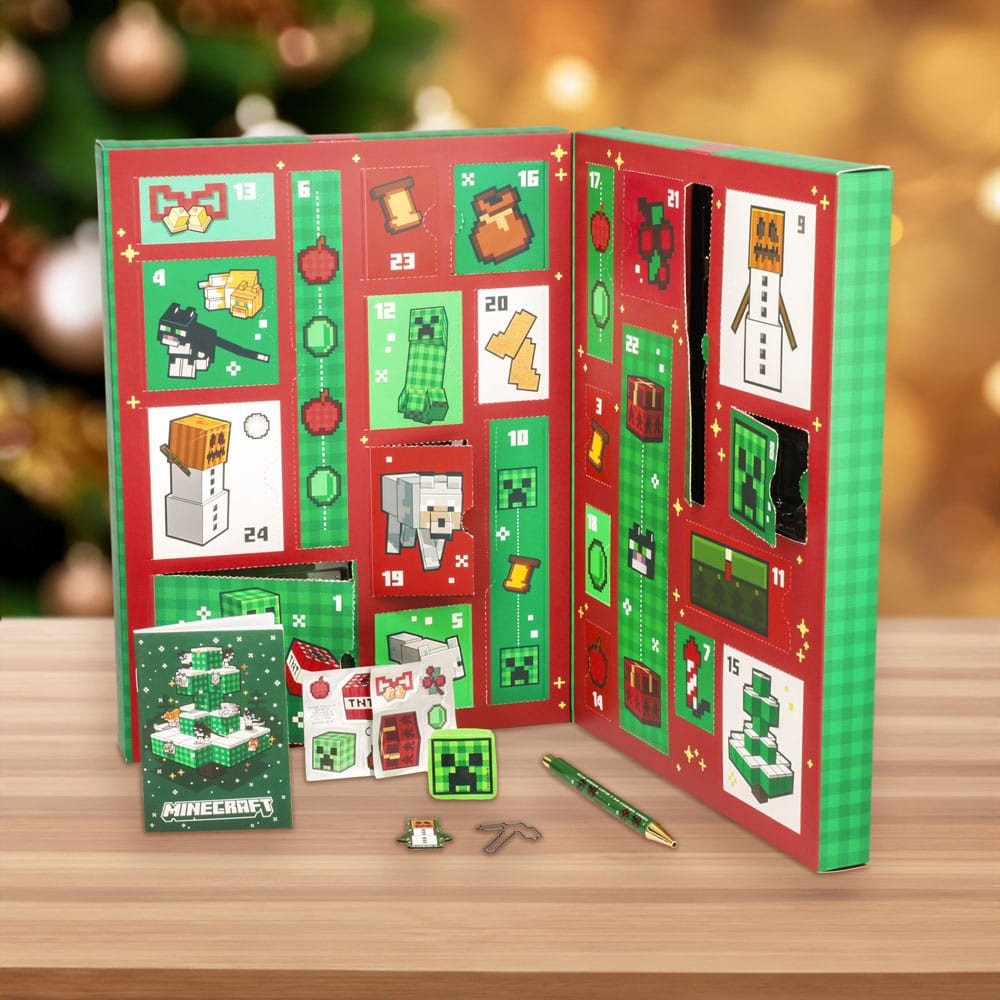 Minecraft Advent Calendar - Stationery 24 Day