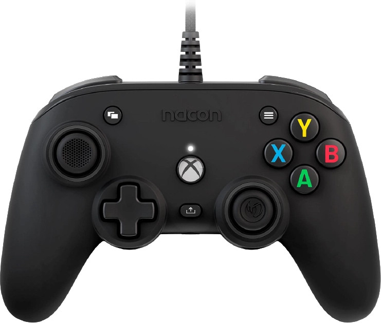 Nacon Pro Compact Wired Controller - Zwart