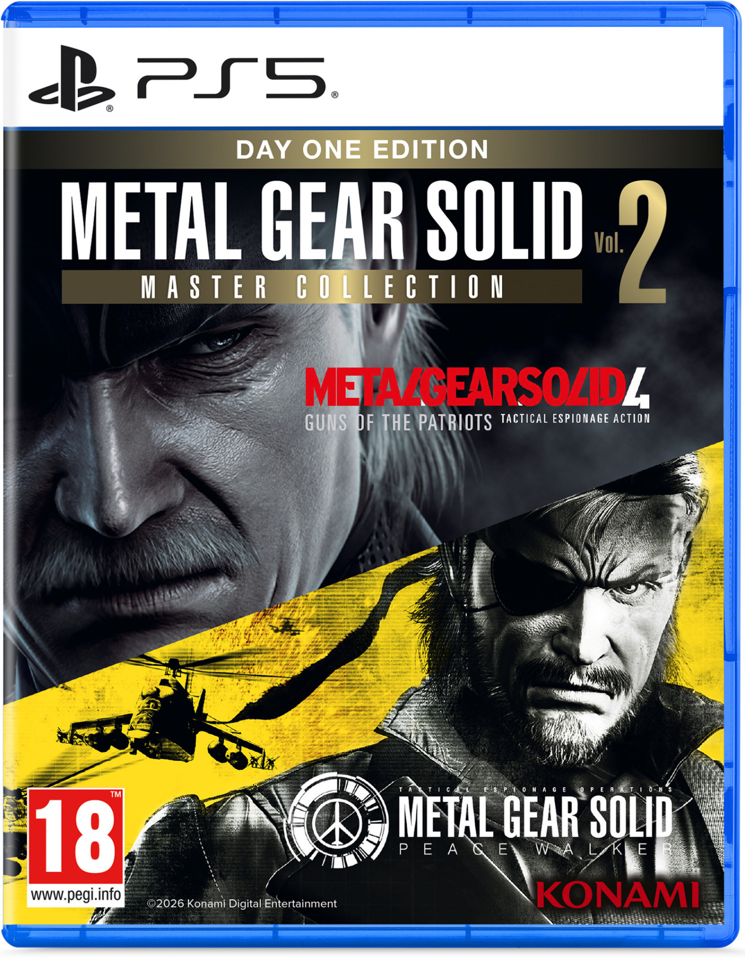Metal Gear Solid: Master Collection Volume 2 - Day One Edition (incl. Steelbook)