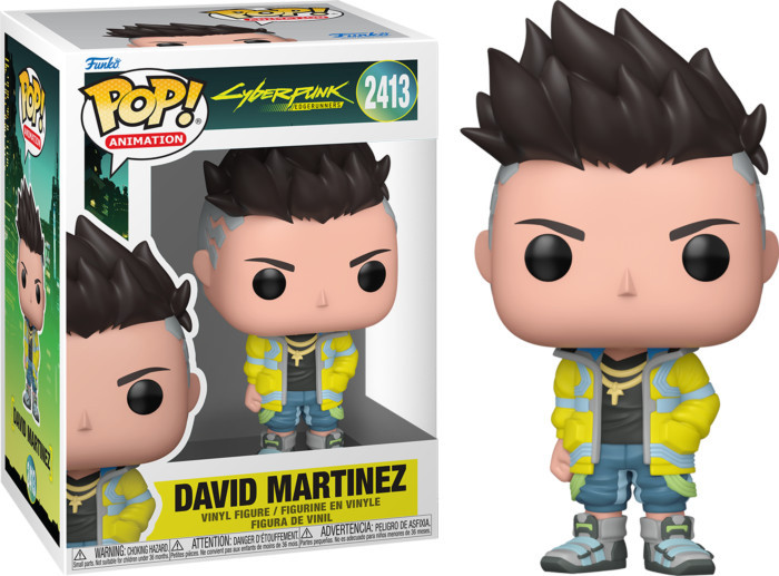 Cyberpunk: Edgerunner Funko Pop Vinyl: David Martinez