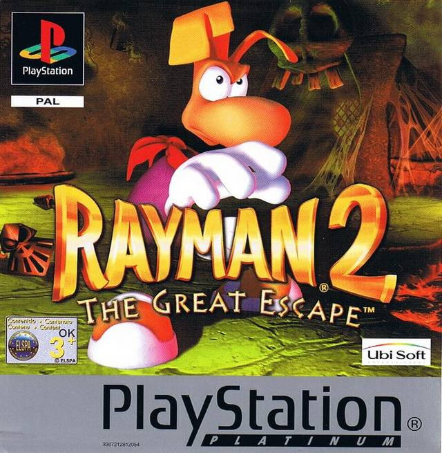 Rayman 2 The Great Escape (platinum)