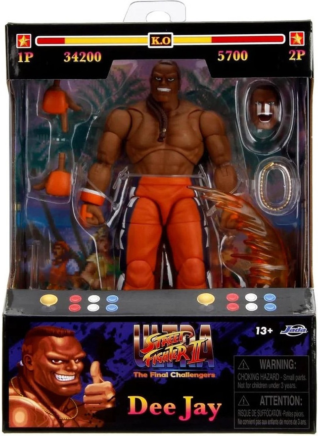 Street Fighter Action Figure - Dee Jay