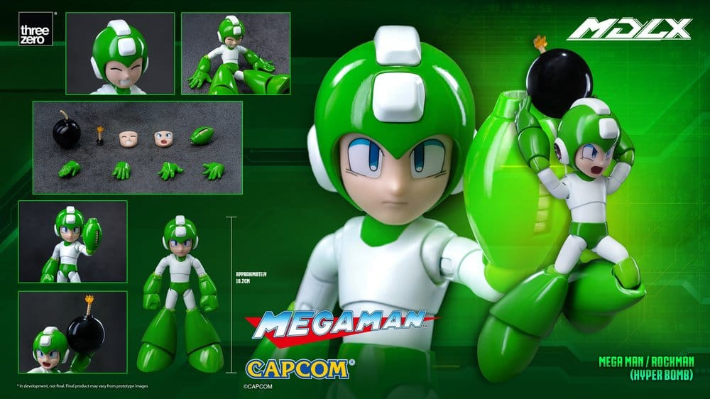 Mega Man MDLX Action Figure - Rockman (Hyper Bomb)