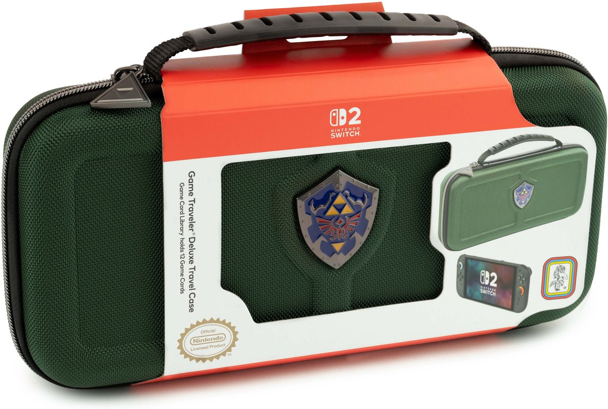 Nintendo Switch 2 Official Case Deluxe - Zelda (Green)