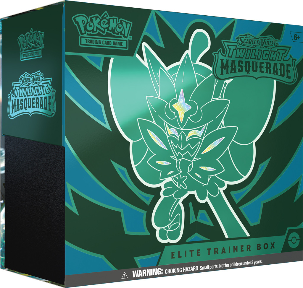 Pokemon TCG Scarlet & Violet Twilight Masquerade Elite Trainer Box