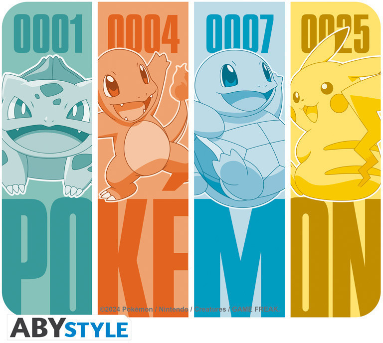 Pokemon Flexible Mousepad - Kanto Pokemon