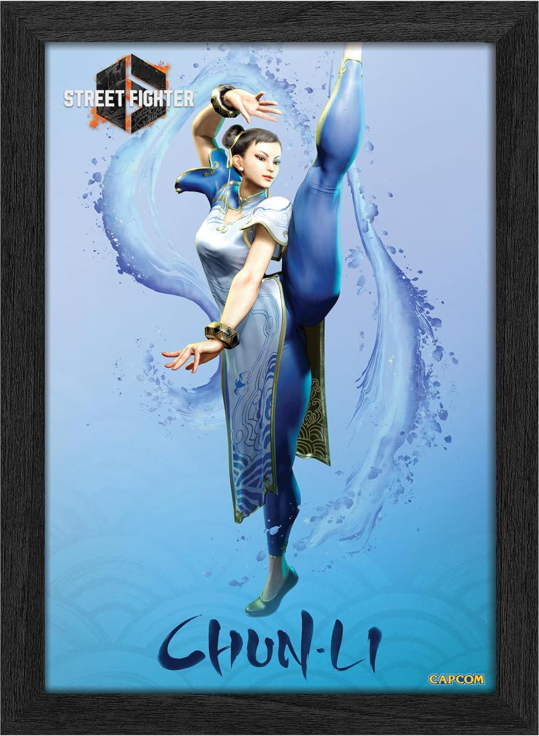 Pixel Frames Plax - Street Fighter 6: Chun-Li (25cm x 30cm)