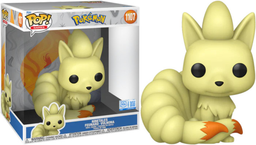 Pokemon Funko Pop Vinyl: Jumbo Size Ninetales