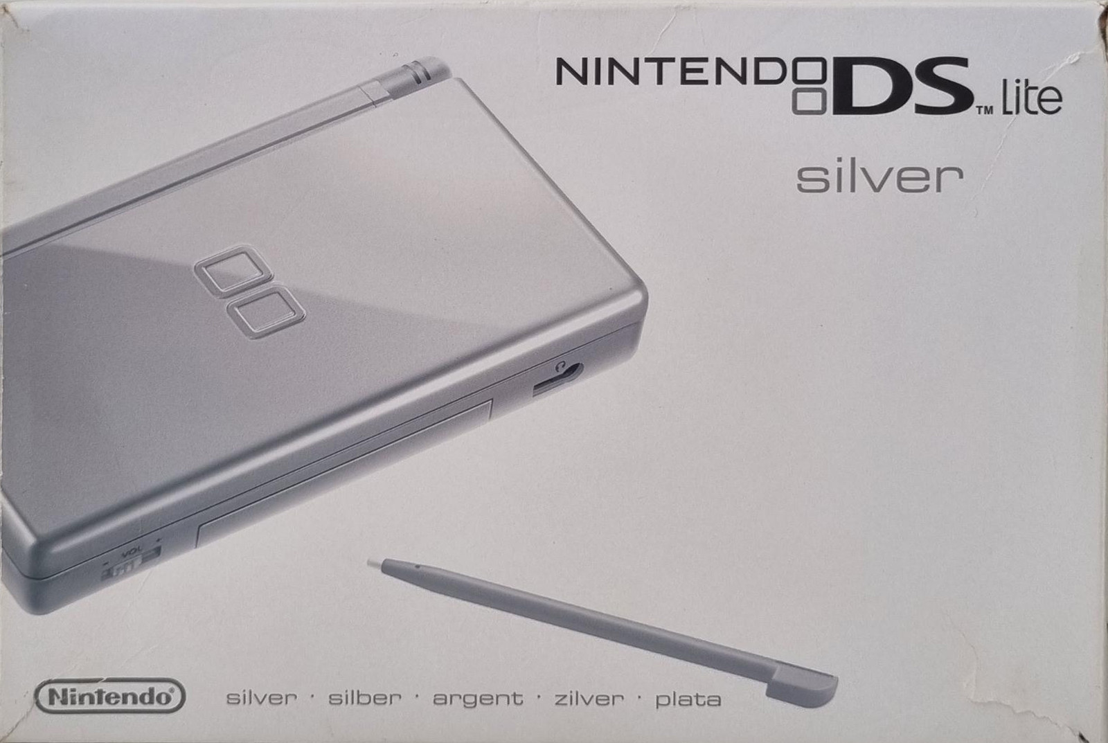 Nintendo DS Lite (Silver)(boxed)
