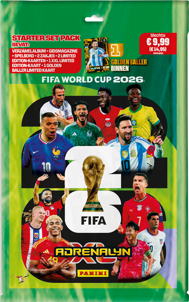 Adrenalyn XL FIFA World Cup 2026 TCG Starter Pack