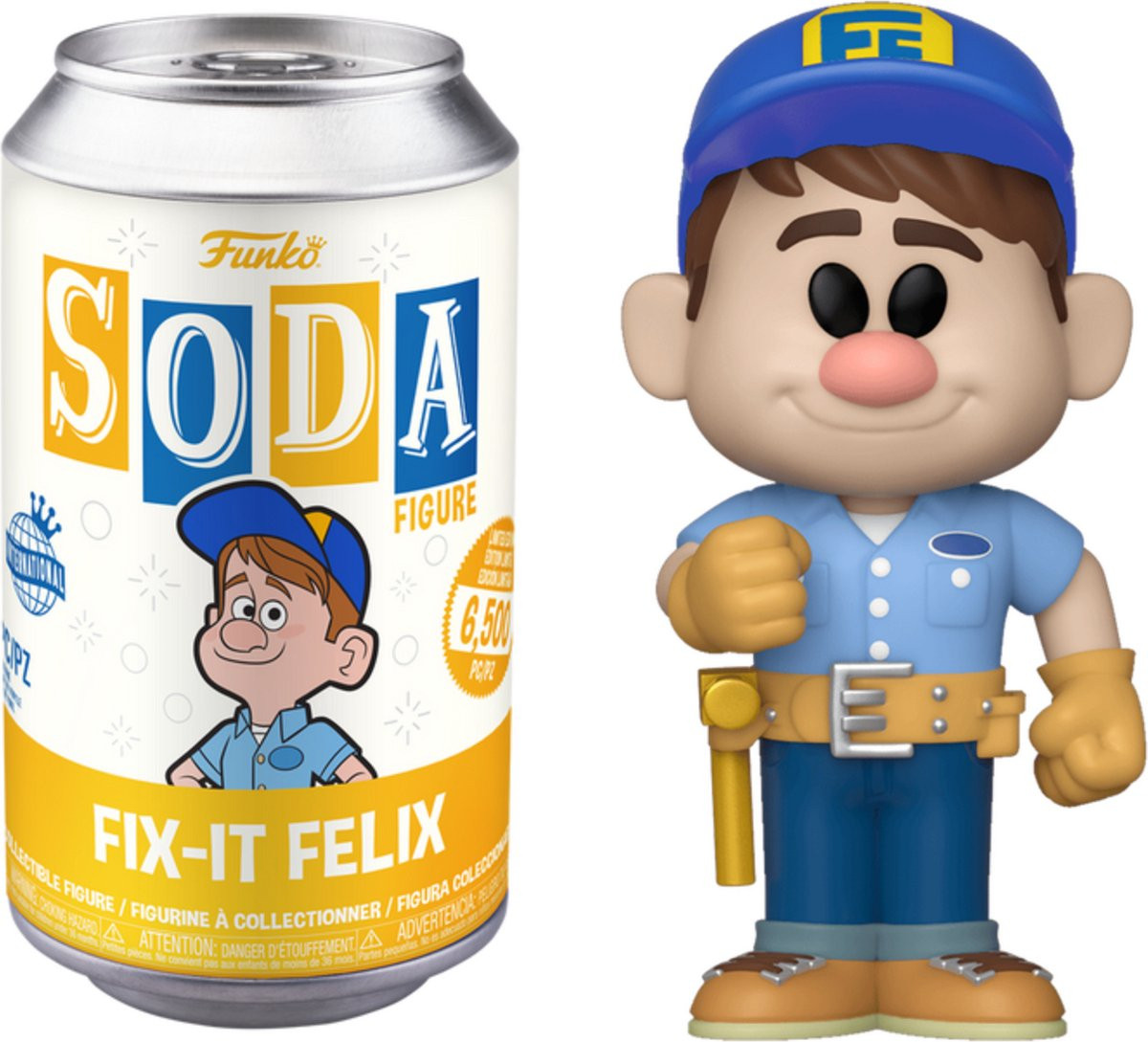 Disney Wreck-It Ralph Funko Vinyl Soda: Fix-It Felix