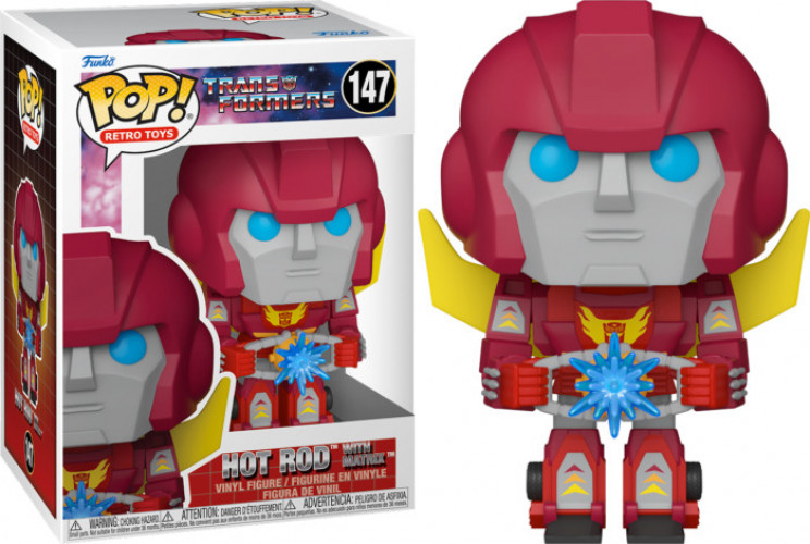 Transformers Funko Pop Vinyl: Hot Rod with Matrix