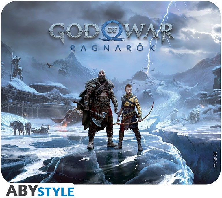 God of War Ragnarok Flexible Mousepad - Key Art